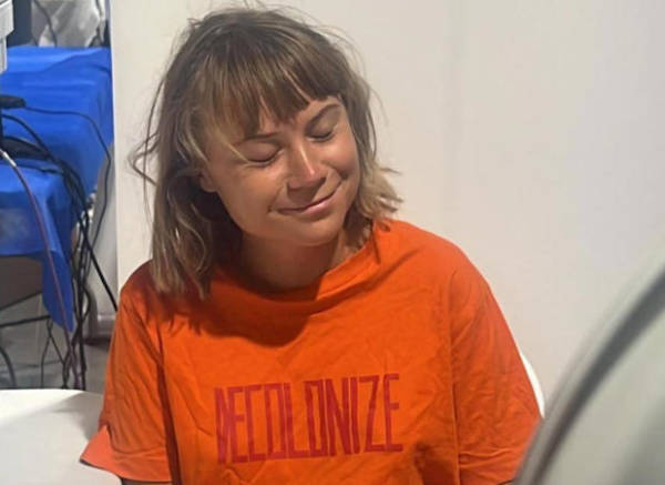 皇冠信用網申请_以色列外交部：“环保少女”通贝里和其皇冠信用網申请他170名活动人士已被驱逐出境